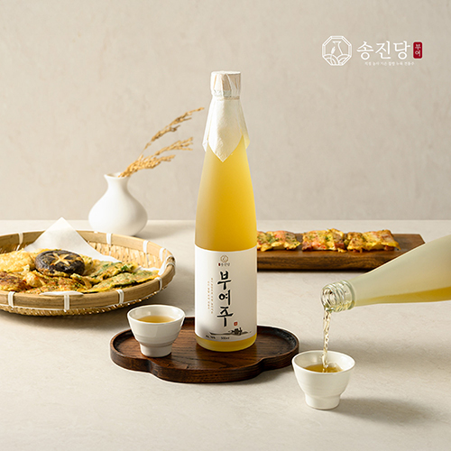 [송진당]<br>부여주 500ml  100일 숙성 부여 전통주