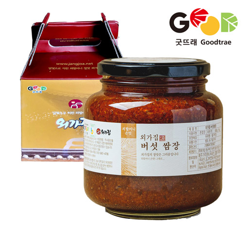 [외가집]<br>박영숙명인 버섯쌈장(일반맛) 1kg 선물세트